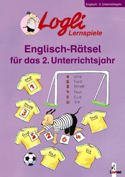 Englisch-Rätsel für das 2. Unterrichtsjahr (Logli-Lernspiele) Foreign Languages ​​& Dictionaries