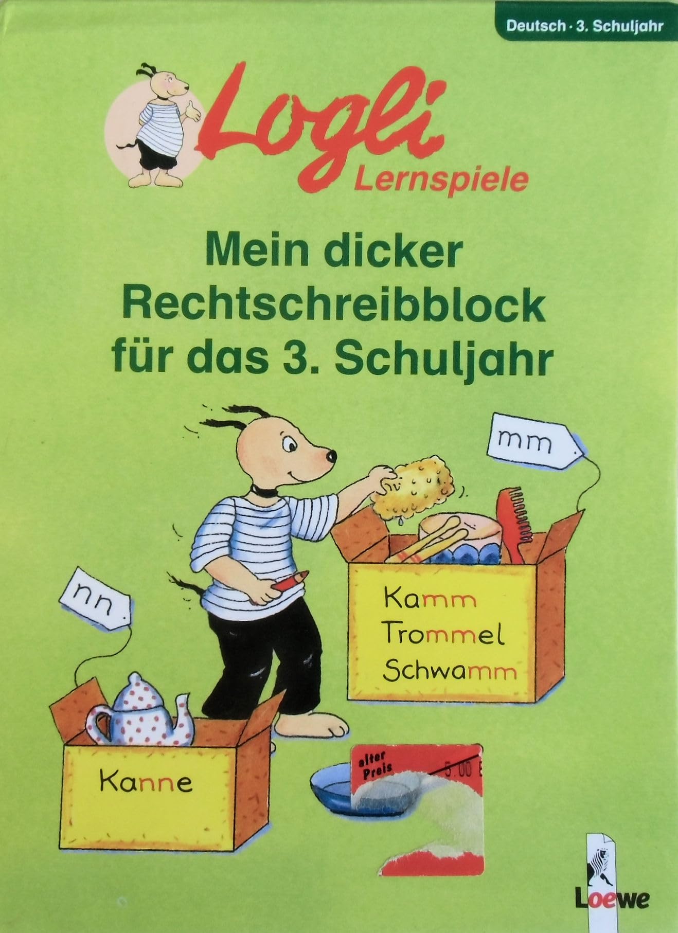 Mein dicker Rechtschreibblock für das 3. Schuljahr Study Guides