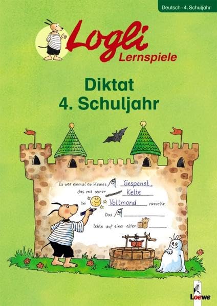 Diktat 4. Schuljahr (Logli-Lernspiele) Leisure, Home & Garden