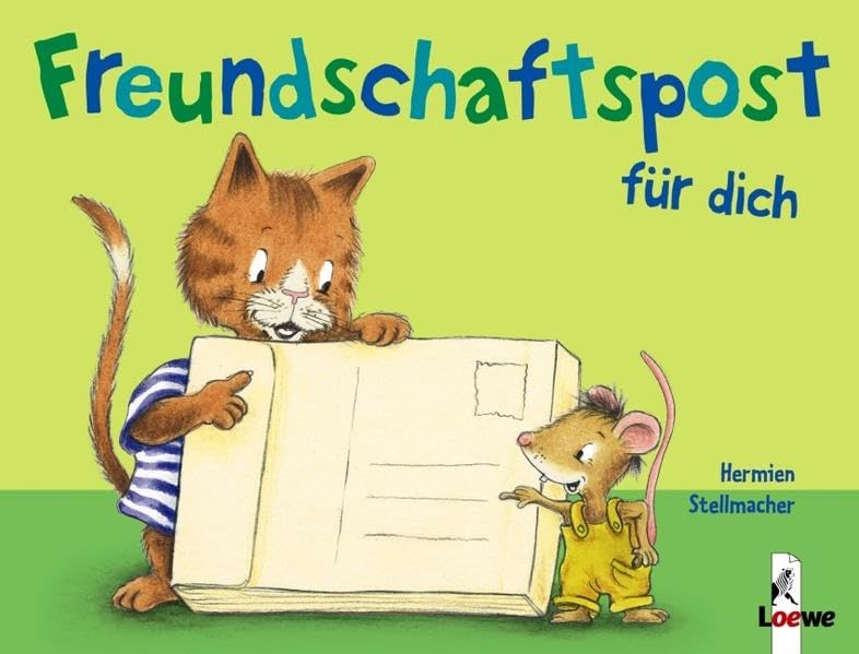 Freundschaftspost für dich (Pappbilderbuch mit Klettverschluss und beschreibbarem Adressfeld) Children's books