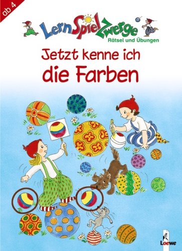 LernSpielZwerge Übungshefte: Jetzt kenne ich die Farben Books