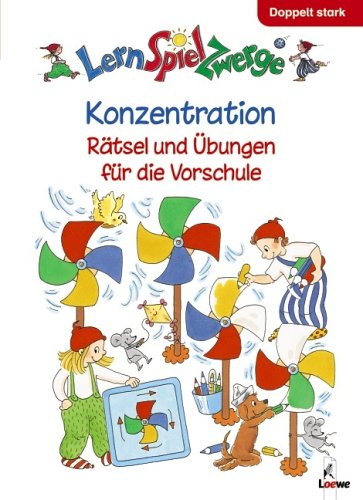 LernSpielZwerge Übungshefte: Konzentration: Doppelt stark Non-fiction
