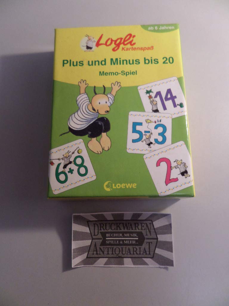 Plus und Minus bis 20 - Memo-Spiel: Verkaufseinheit book