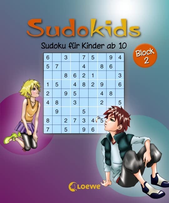 Sudoku für Kinder ab 10. Block 2: Lernspiele zur Förderung der Konzentration (Sudokids) Leisure & Fun