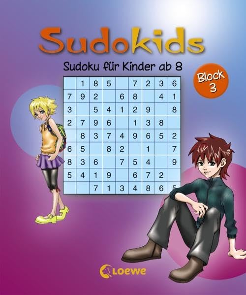 Sudoku für Kinder ab 8, Block 3 (Sudokids) Leisure & Fun