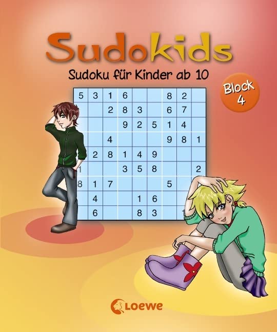 Sudoku für Kinder ab 10. Block 4: Lernspiele zur Förderung des logischen Denkens (Sudokids) Leisure & Fun