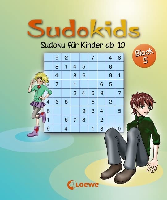Sudoku für Kinder ab 10. Block 5: Lernblock für die Grundschule (Sudokids) Leisure & Fun