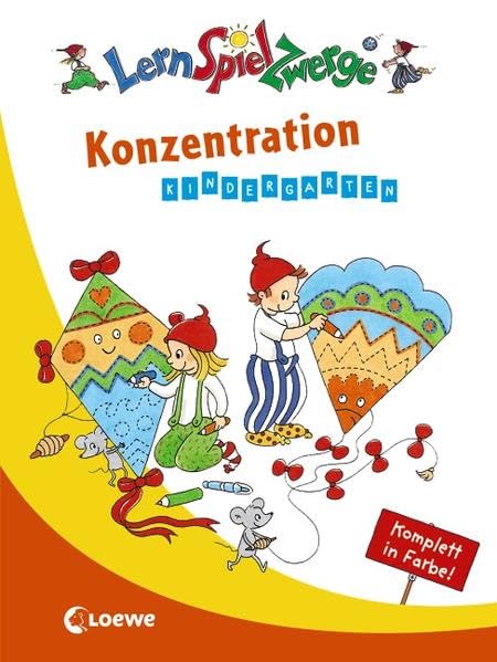 Konzentration Kindergarten. Sammelblock Non-fiction