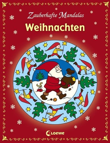 Zauberhafte Mandalas - Weihnachten: Ausmalbuch für Mädchen und Jungen ab 5 Jahre Film, Art & Culture