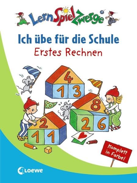Ich übe für die Schule - Erstes Rechnen: Rätsel und Übungen zur Frühförderung für Kinder ab 5 Jahre Books