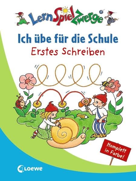 Ich übe für die Schule - Erstes Schreiben: Schreibübungen für Vorschüler ab 5 Jahre Leisure & Fun