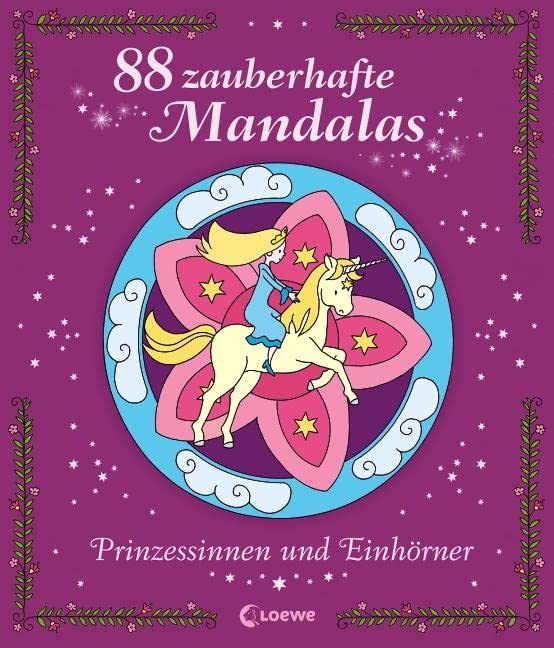 88 zauberhafte Mandalas, Prinzessinnen und Einhörner Parents & Children