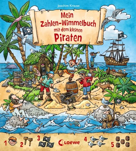 Mein Zahlen-Wimmelbuch mit dem kleinen Piraten Children's books