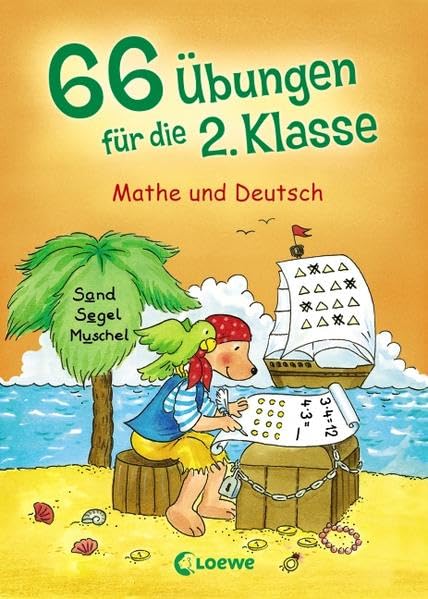 66 Übungen für die 2. Klasse: Mathe und Deutsch Non-fiction
