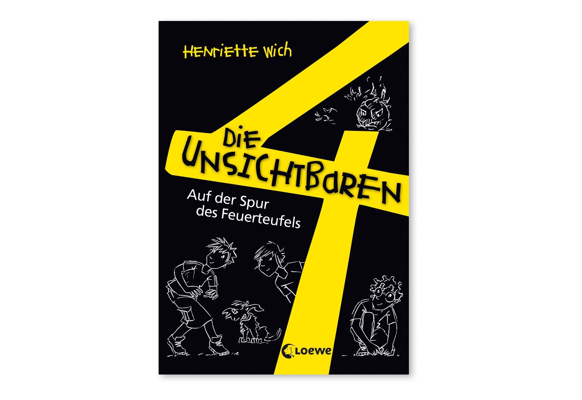 Die unsichtbaren 4. Teil 4. Auf der Spur des Feuerteufels Novels & Short Stories