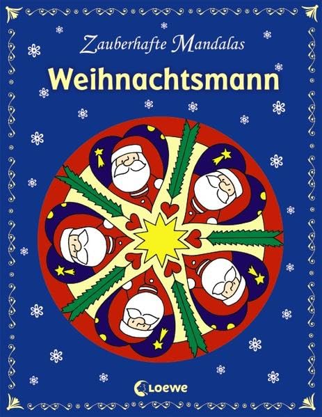 Zauberhafte Mandalas - Weihnachtsmann: Ausmalbuch für Mädchen und Jungen ab 5 Jahre Social Sciences