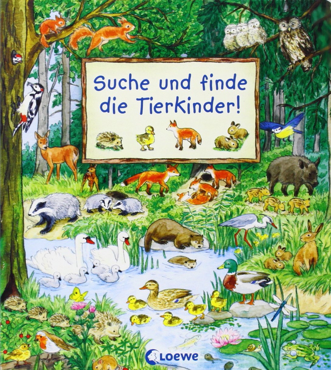 Suche und finde die Tierkinder! Tiptoi & Games