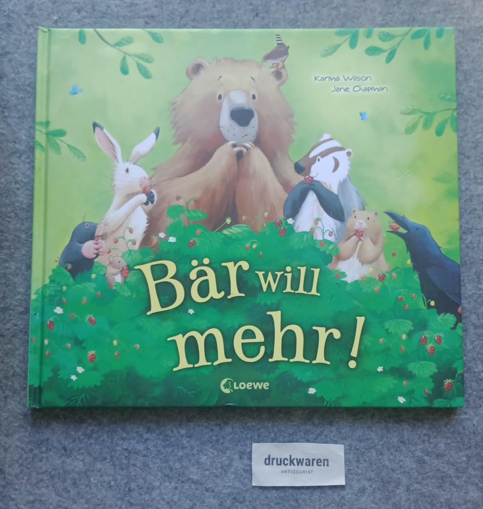 Bär will mehr! Children's books
