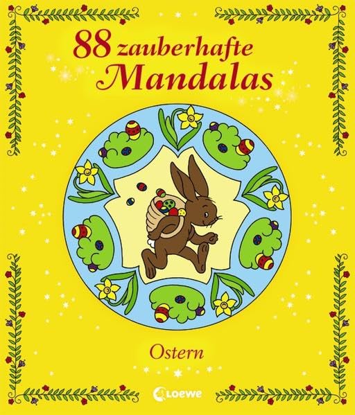 88 zauberhafte Mandalas - Ostern: Mal- und Beschäftigungsbuch für Kinder ab 5 Jahre Books