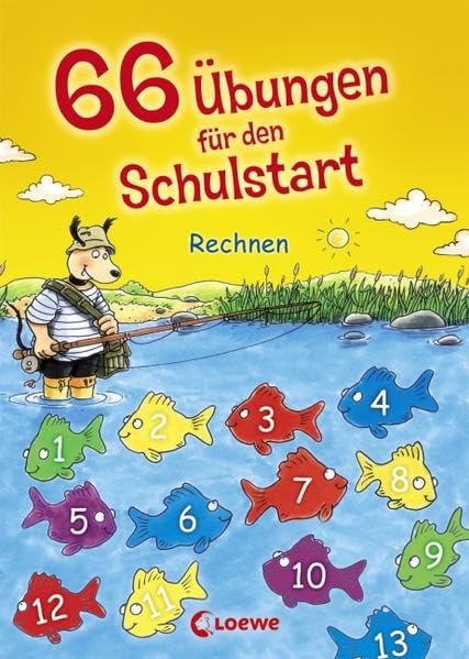66 Übungen für den Schulstart - Rechnen: Übungsbuch für die 1. Klasse mit Zahlenspielen und Rechenübungen Children's books