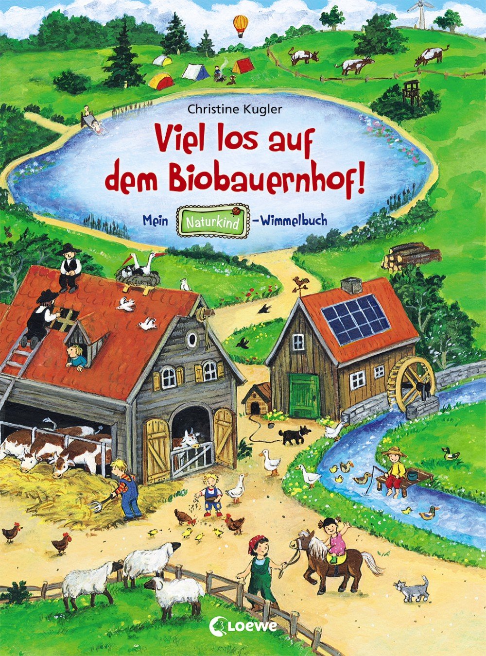 Viel los auf dem Biobauernhof!: Mein Naturkind-Wimmelbuch Non-fiction