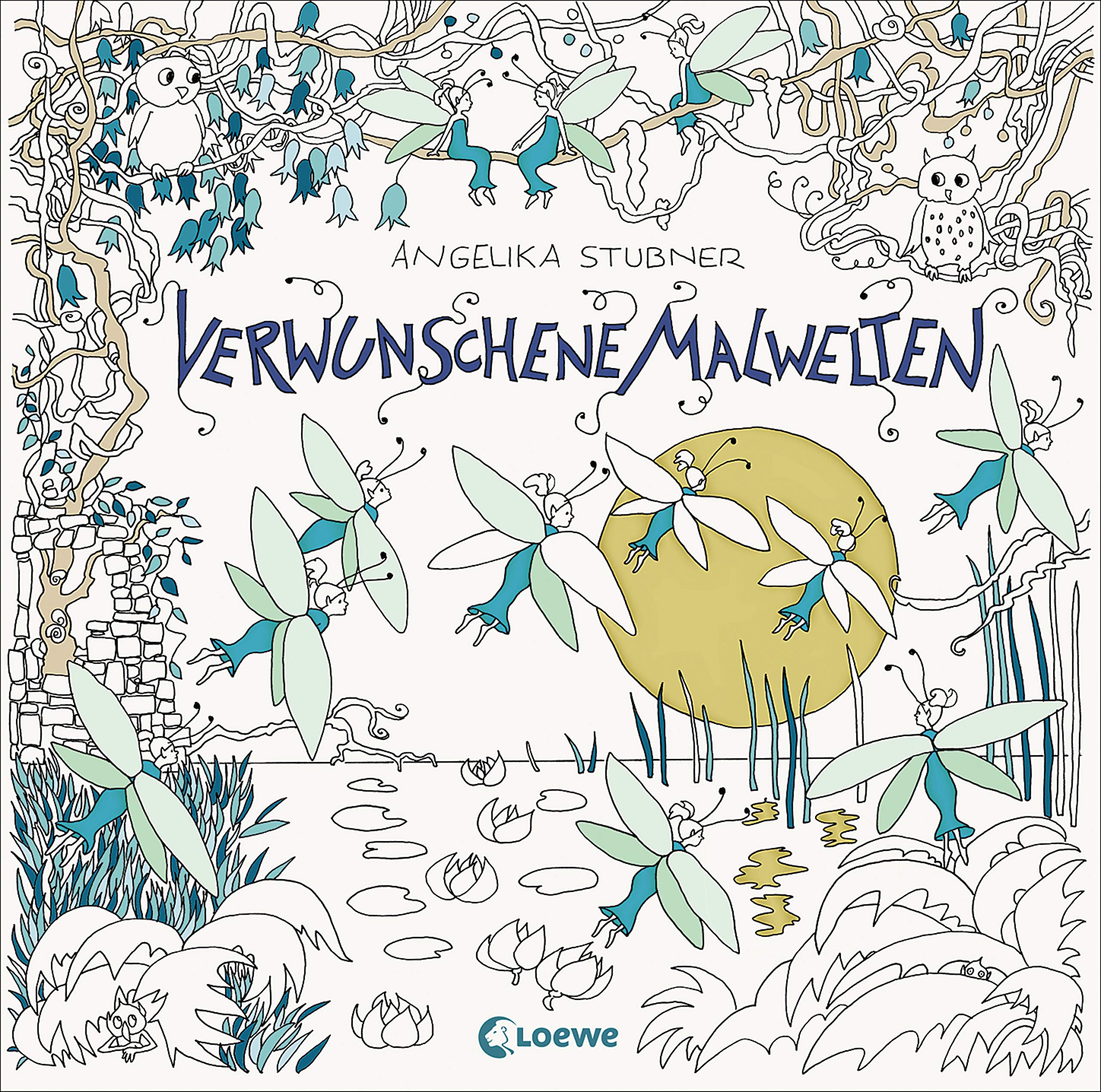 Verwunschene Malwelten: Geschenkbuch, Ausmalbuch, Malbuch für Kinder & Erwachsene (Ausmalen für jedes Alter) Lifestyle