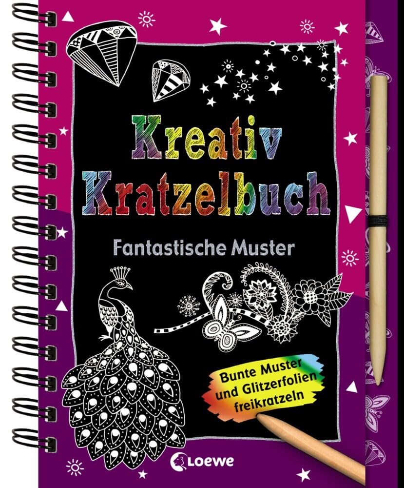 Kreativ-Kratzelbuch: Fantastische Muster: Bunter Kritz-Kratz-Spaß für Kinder ab 5 Jahre Computer Science