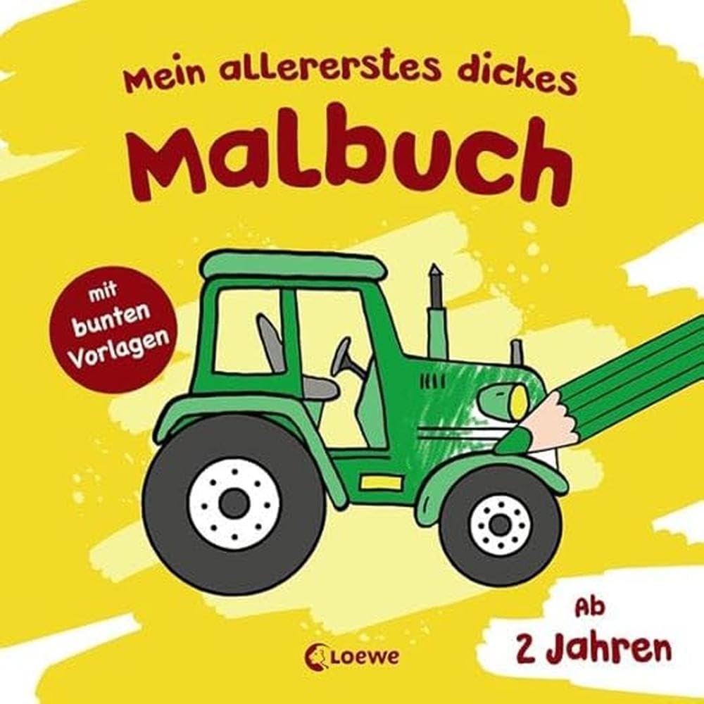 Mein allererstes dickes Malbuch (Traktor) book