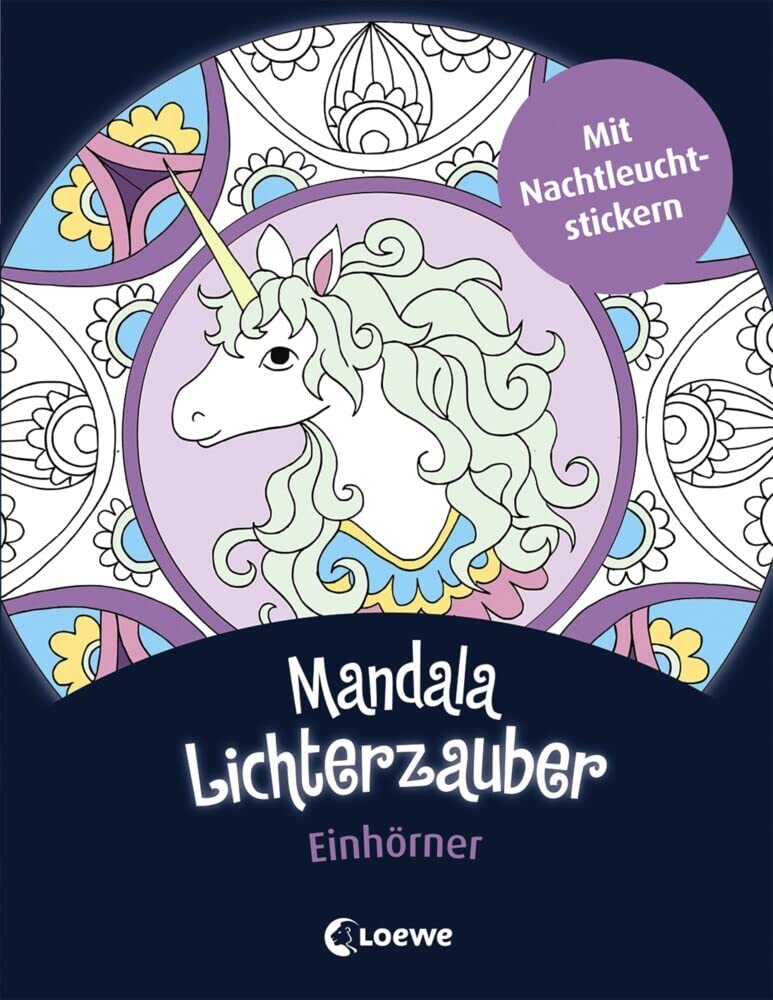 Mandala-Lichterzauber - Einhörner Hobbies & Crafts