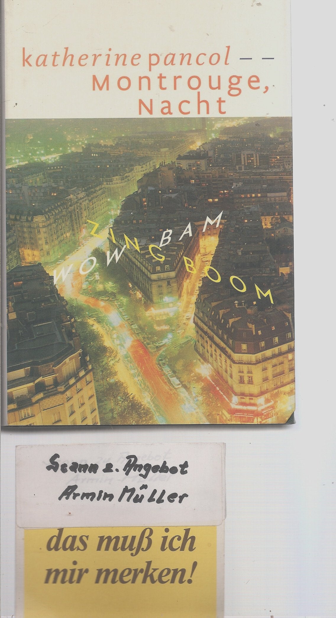 Montrouge Nacht: Roman (Edition Lübbe) Contemporary literature