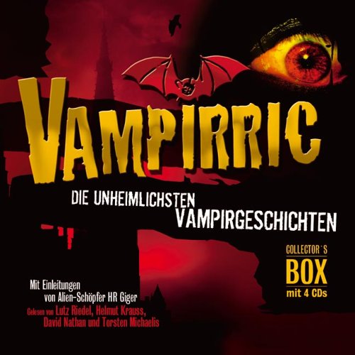 Vampirric. Vampir-Geschichten. 4 CDs. Gänsehaut für die Ohren: Die unheimlichsten Vampirgeschichten - Collector's Box (Lübbe Audio) Horror & Mystery