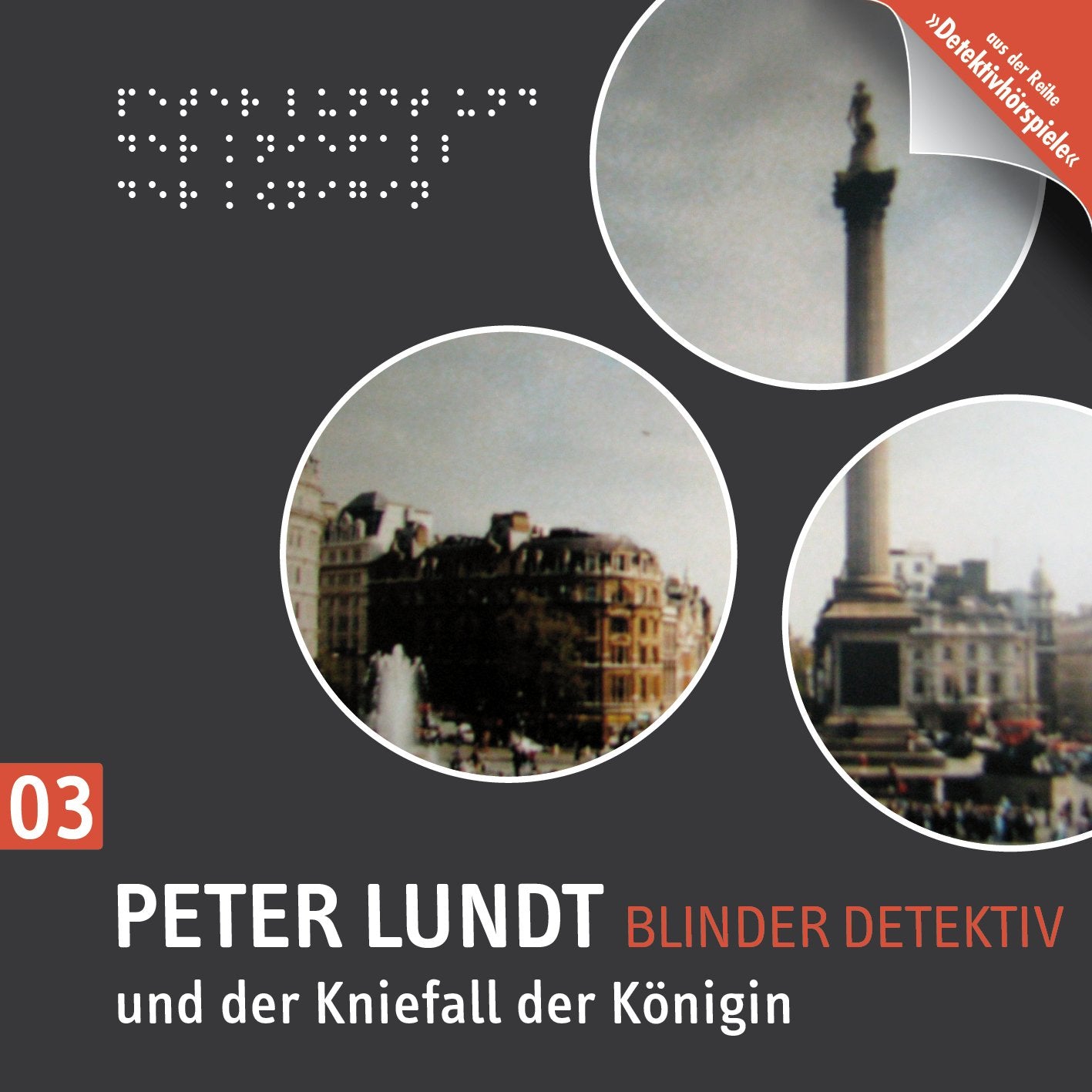 Detektiv Peter Lundt - Folge 3: Peter Lundt und der Kniefall der Königin. Hörspiel-Krimi. Contemporary literature Books
