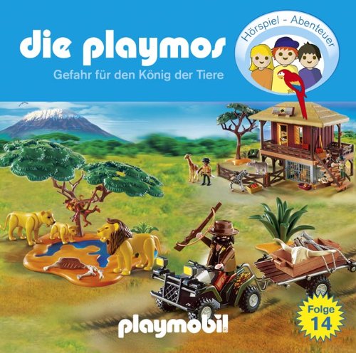 Die Playmos - Gefahr für den König der Tiere,1 Audio-CD: Hörspiel-Abenteuer Jazz