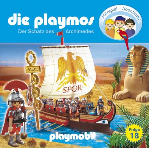 Die Playmos - Folge 18: Der Schatz des Archimedes. Hörspiel. Music
