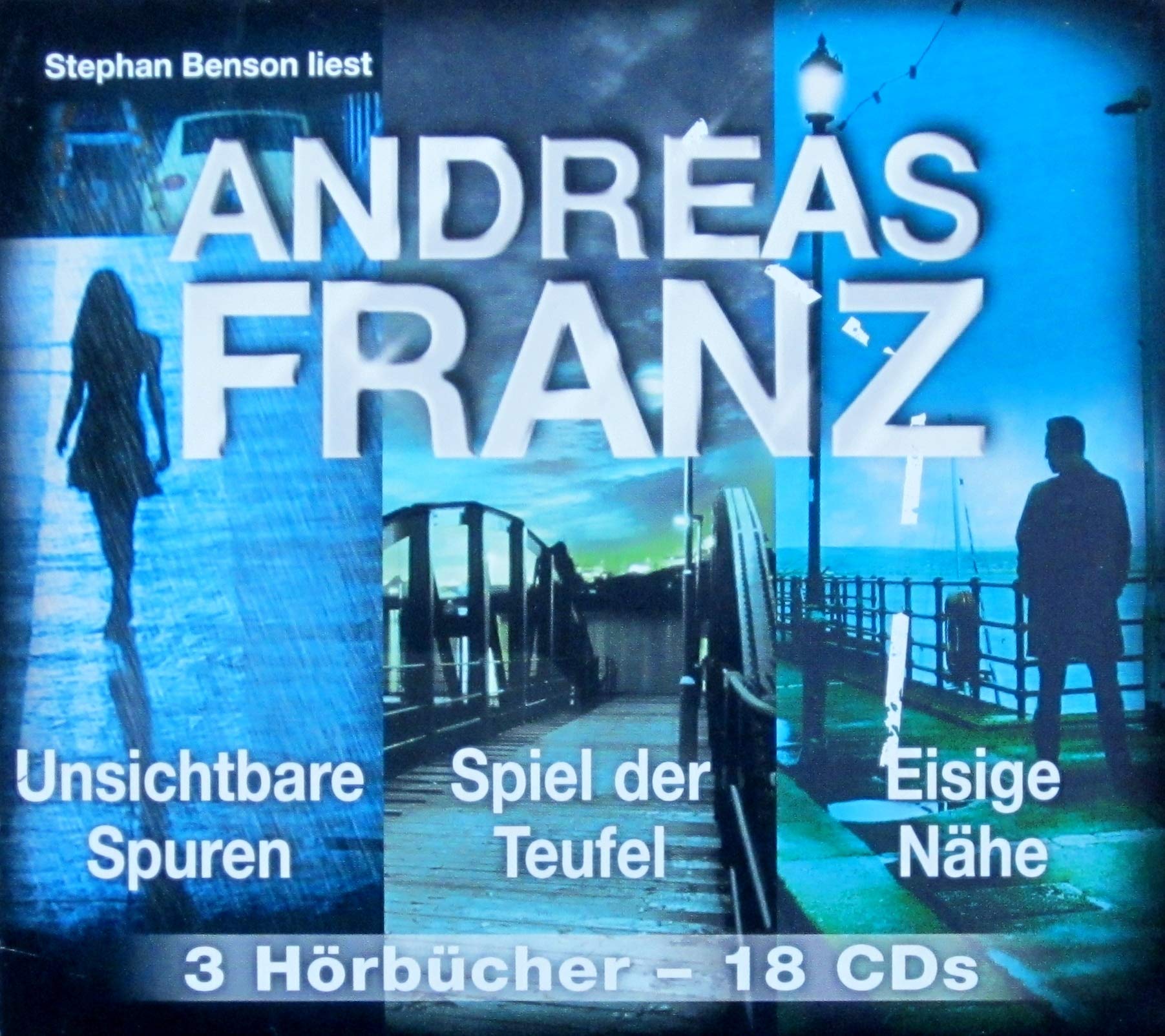 Unsichtbare Spuren / Spiel der Teufel / Eisige Nähe (3 Hörbücher - 18 CDs) Books