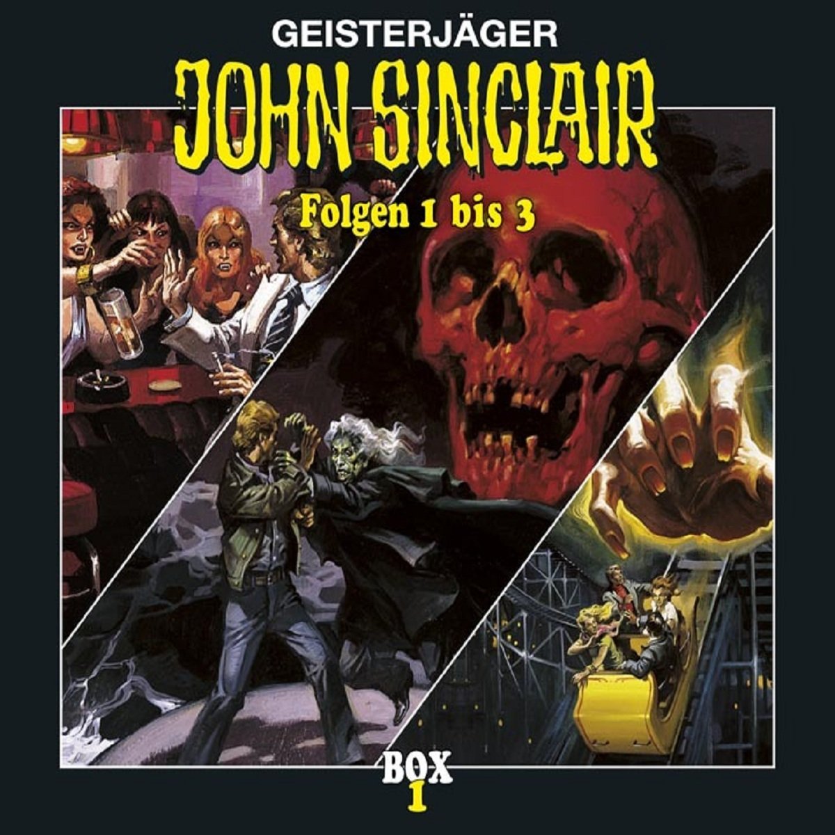 Box 1 Folge 1-3: Im Nachtclub der Vampire / Die Totenkopf-Insel / Achterbahn ins Jenseits Music for Children