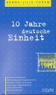 10 Jahre deutsche Einheit: Beiträge zum innerdeutschen Verhältnis Social Sciences