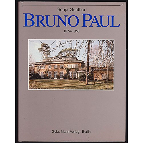 Product Image: Bruno Paul 1874-1968