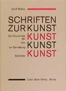 Schriften zur Kunst: Die Wiederkehr der Kunst - Von Kunst zur Gestaltung - Entartete Kunst: Die Wiederkehr der Kunst. Von Kunst zur Gestaltung. Entartete Kunst. Nachw. v. Cornelia Briel Film, Art & Culture
