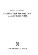 Product Image: Studien über Malerei und Malereigeschichte