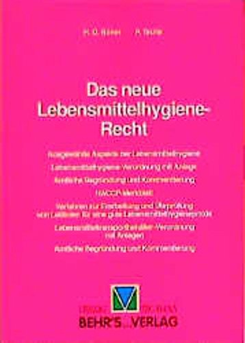Product Image: Das neue Lebensmittelhygiene-Recht