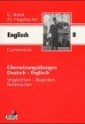 Product Image: Übersetzungsübungen Deutsch-Englisch, 8. Jahrgangsstufe