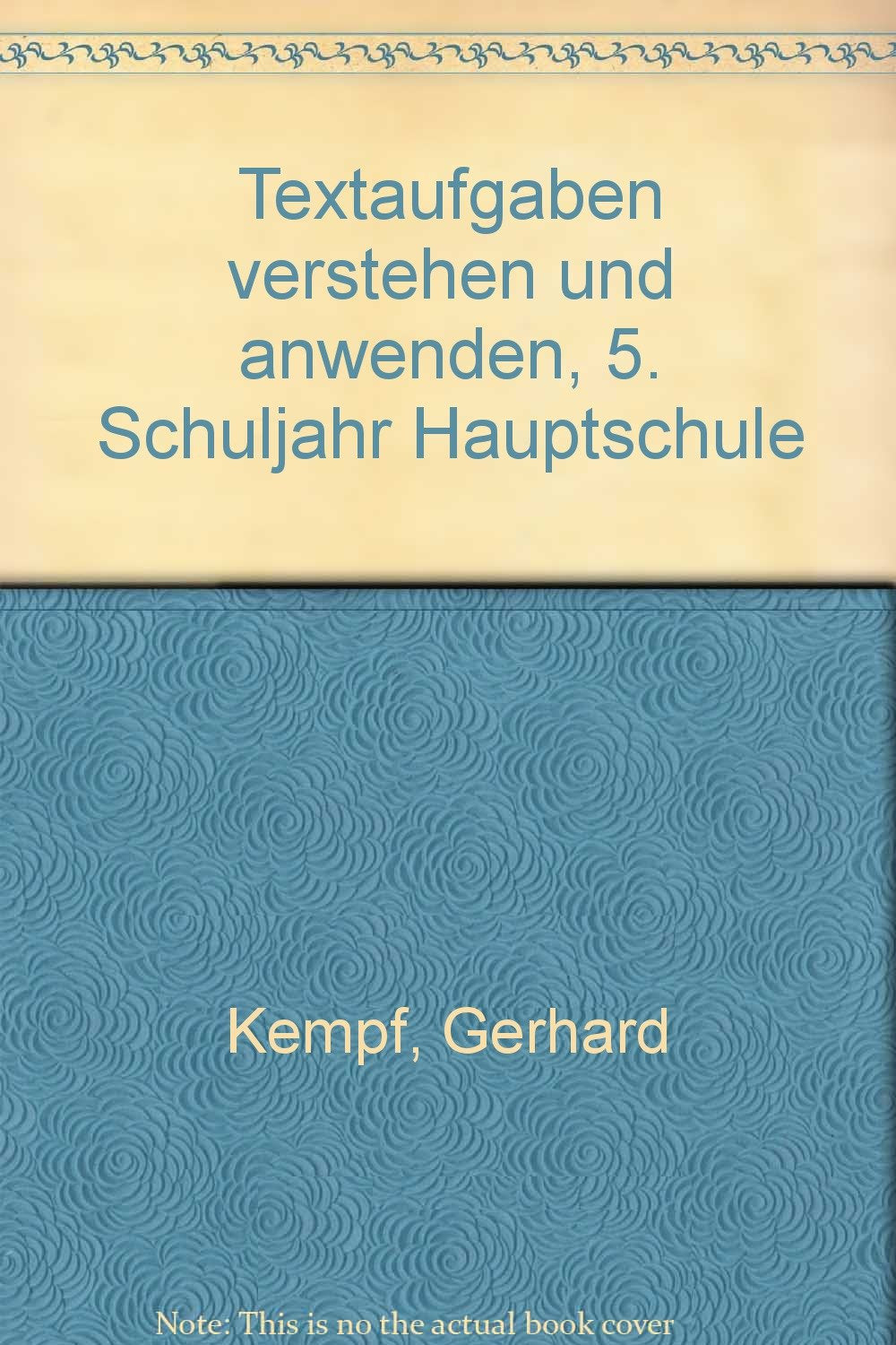 Textaufgaben verstehen und anwenden, 5. Schuljahr Hauptschule Learning & Reference