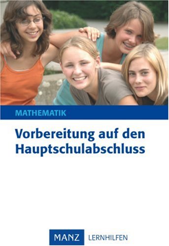 Vorbereitung auf den Hauptschulabschluss Mathematik Study Guides