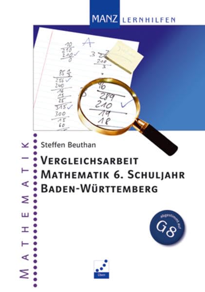 Vergleichsarbeit Mathematik 6. Schuljahr Baden-Württemberg Study Guides
