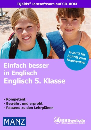 Einfach besser in Englisch 5. Schuljahr.Windows Vista; XP; 2000; ME; 98 software