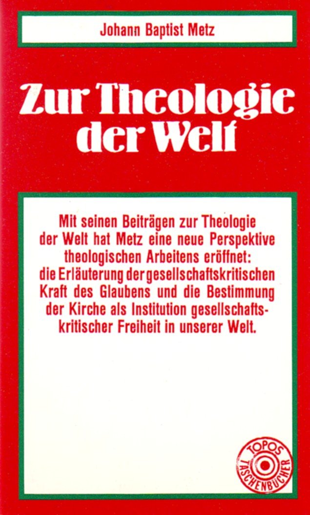 Topos Taschenbücher, Bd.11, Zur Theologie der Welt Books