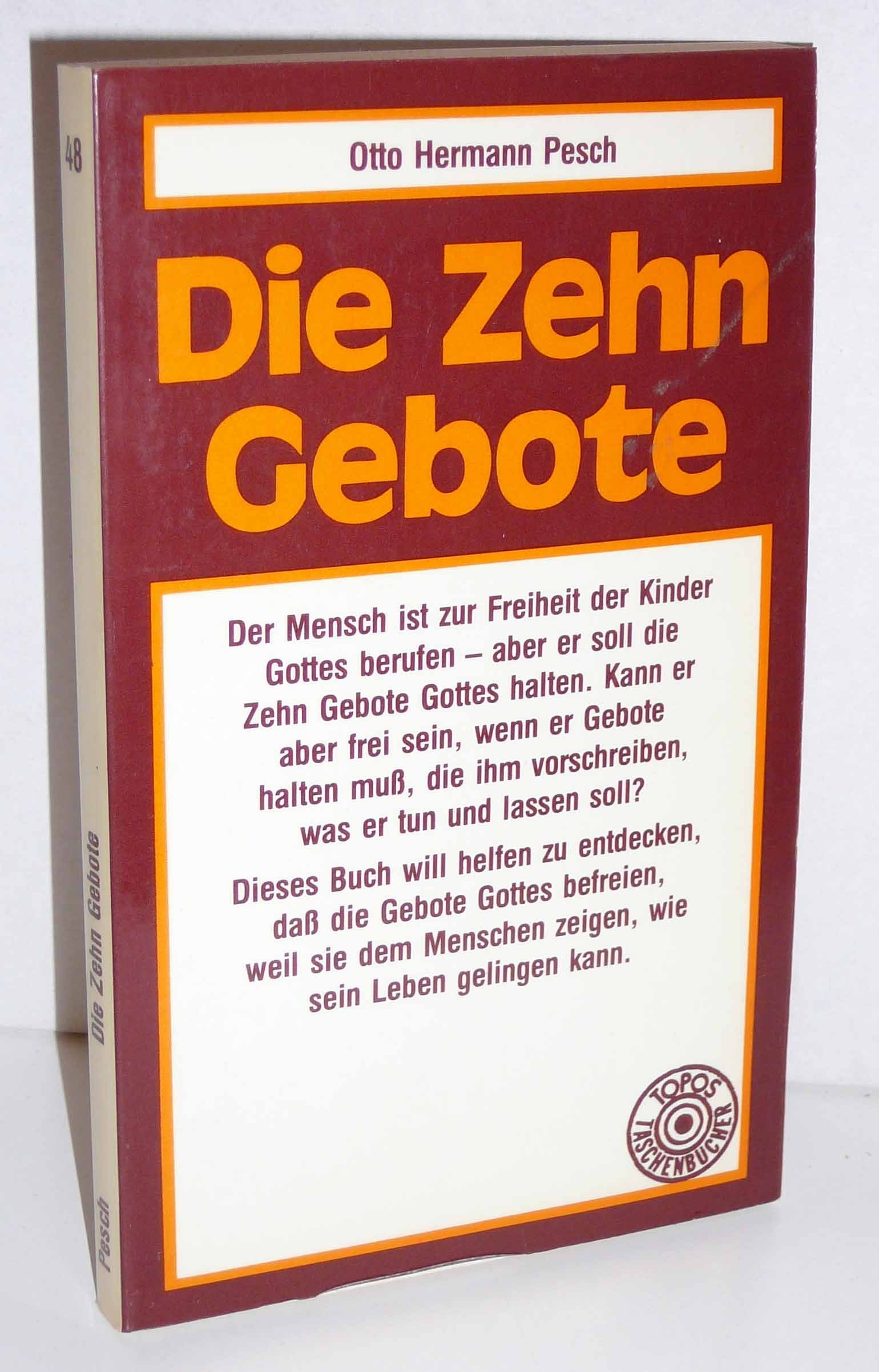 Topos Taschenbücher, Bd.48, Die Zehn Gebote Religion & Esotericism