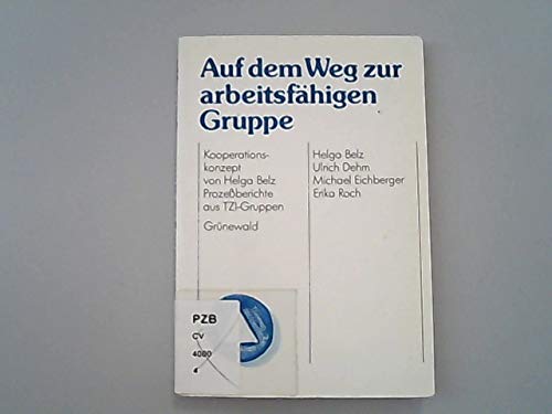 Auf dem Weg zur arbeitsfähigen Gruppe. Prozeßberichte aus TZI- Gruppen Social Sciences