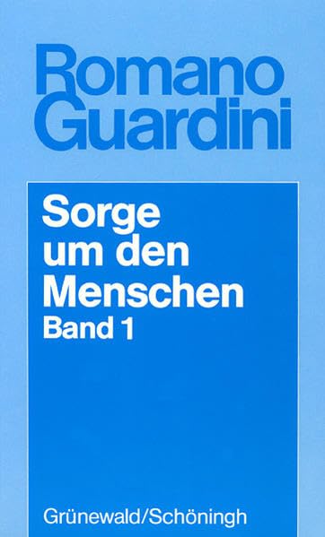 Sorge um den Menschen, Bd.1 (Romano Guardini Werke) Film, Art & Culture